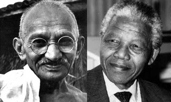 Gandhi and Mandela 2