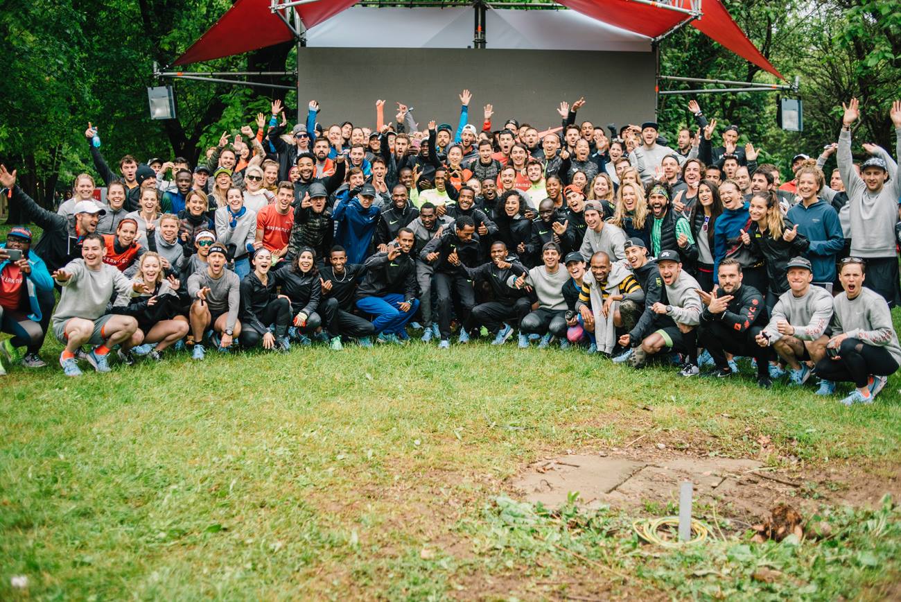 group shot with pacers marek